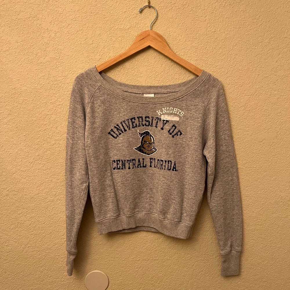 UCF Crop Lightweight Sweatshirt